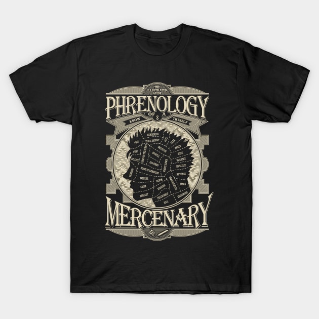 Phrenology of a mercenary - Berserk T-Shirt by LanfaTees